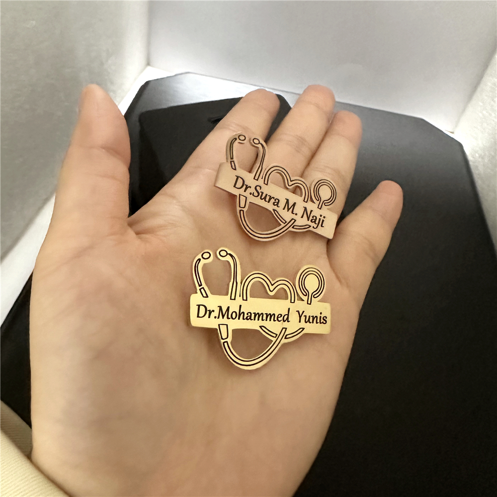 Custom Healthcare Worker Docto - Men Accessories Brooch 评论和价格